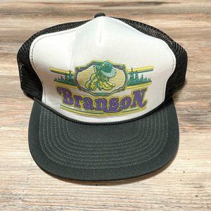 80s Vintage BRANSON MISSOURI Country Music Souvenir Tourist Foam\ Trucker Hat